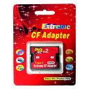 2枚のmicroSDカード(合計容量)を1枚のCFカードTypeIに変換 EXTREME CFアダプ ...