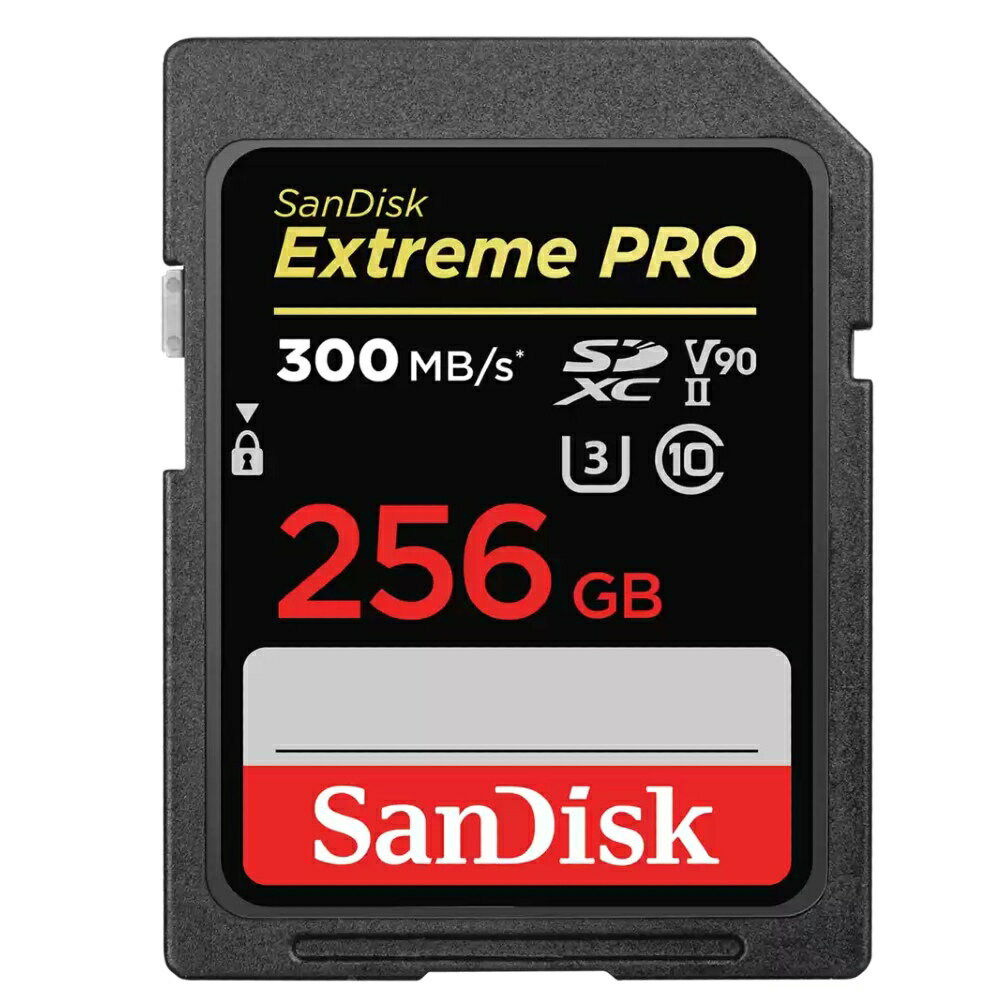 SDJ[h SD 256GB SDXC UHS-II SanDisk TfBXN Extreme PRO U3 V90 R:300MB s W:260MB s COe[ SDSDXDK-256G-GN4IN 