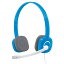 ƥ쥪إåɥå Stereo Headset H150 Blue Logitech ƥå 3.5mmߥ˥ץ饰 Υ󥻥 žޥ ¹͢ ֥롼 H150SB 