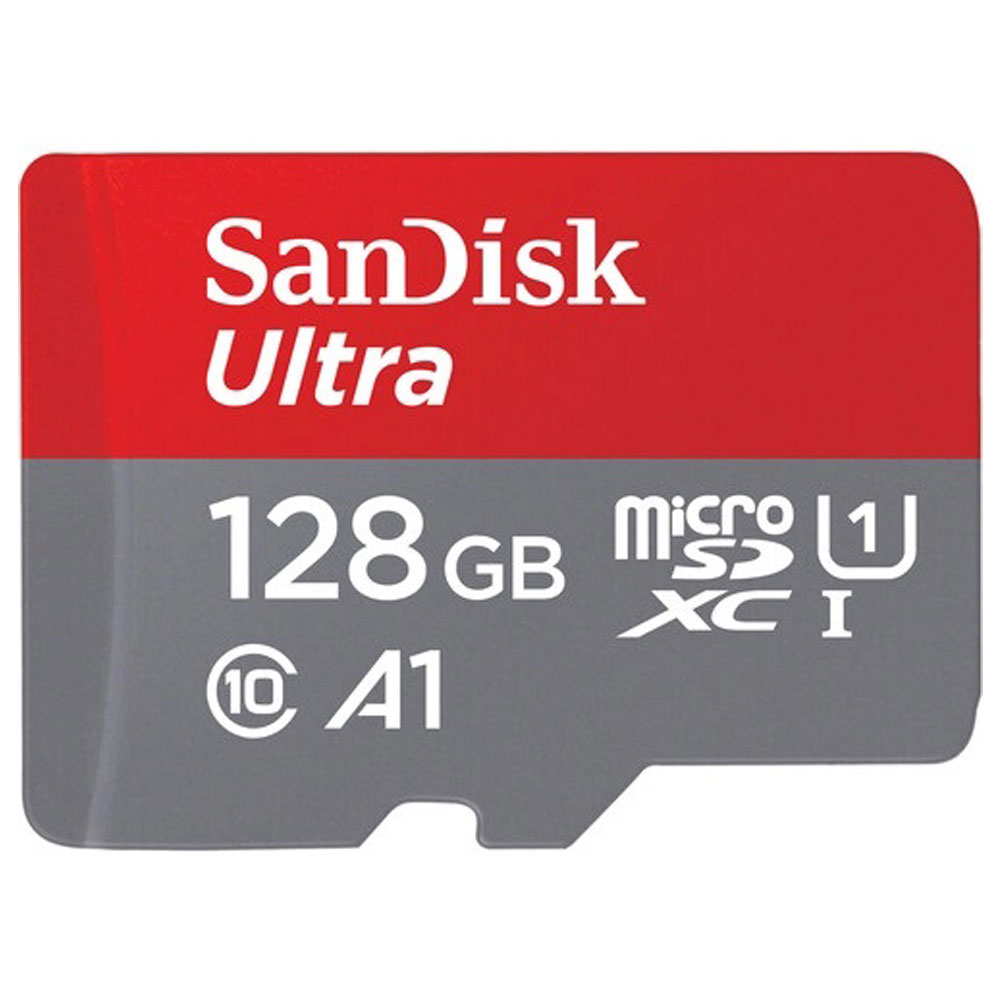 マイクロSDカード microSD 128GB microSDカード microSDXC SanDisk サンディスク Ultra Class10 UHS-I A1 R:140MB/s Nintendo Switch動作確認済 海外リテール SDSQUAB-128G-GN6MN ◆メ