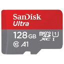 マイクロSDカード microSD 128GB microSDカード microSDXC SanDisk サンディスク Ultra Class10 UHS-I A1 R:140MB/s Nintendo Switch動作確認済 海外リテール SDSQUAB-128G-GN6MN ◆メ