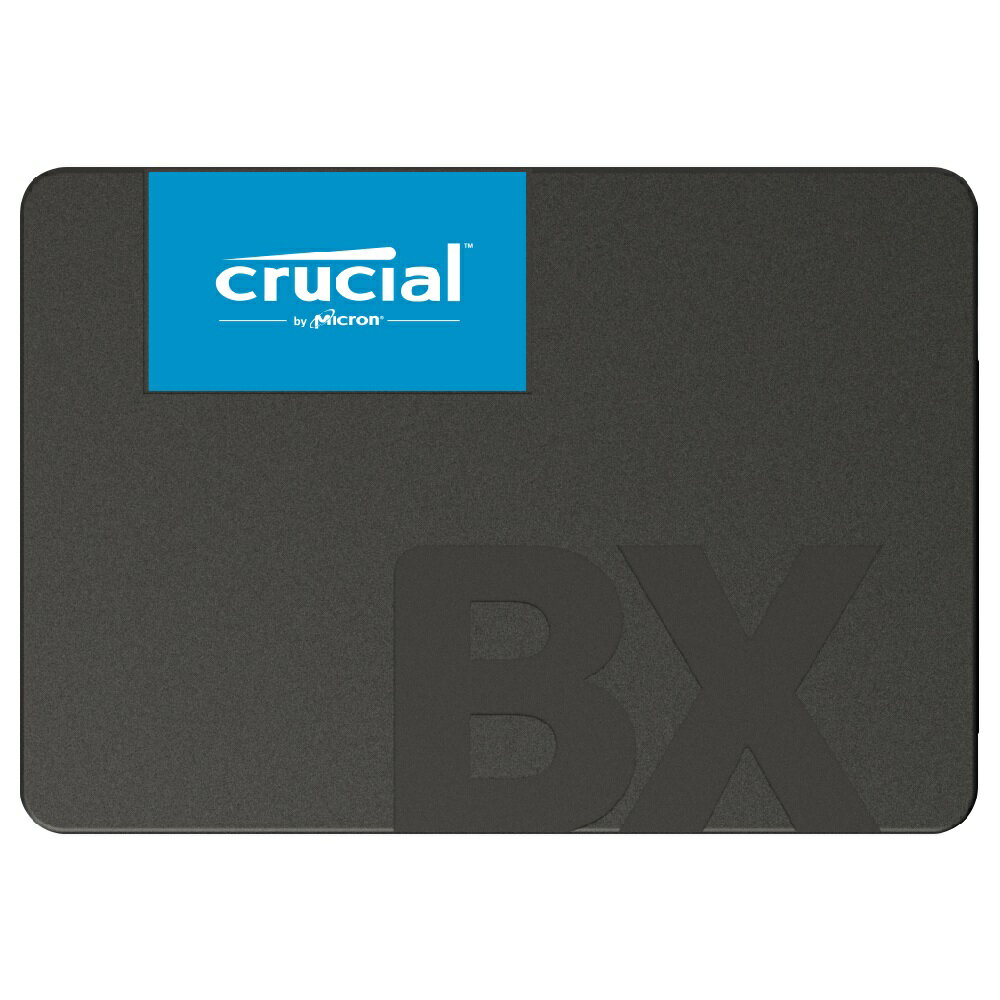 SSD 500GB Crucial クルーシャル BX500 2.5インチ 内蔵型 3D TLC 7mm厚 SATA3 6Gb/s R:540MB/s W:500MB/s 海外リテー…