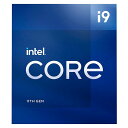 Core i9 11900 BOX デスクトップPC向けCPU Intel インテル 2.5GHz LGA1200 第11世代 8コア 16スレッド Rocket Lake-S BOX BX8070811900 宅