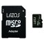 ޥSD microSDXC 256GB microSD LAZOS ꡼ǥƥ CLASS10 UHS-I U3 R:110MB/s W:70MB/s SDץ ܸѥå L-B256MSD10-U3 