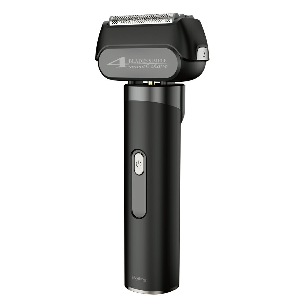 髭剃り ひげ剃り 電気シェーバー メンズシェーバー 4枚刃 USB充電式 Vegetable GD商事 早剃り 深剃り スピード切替 …