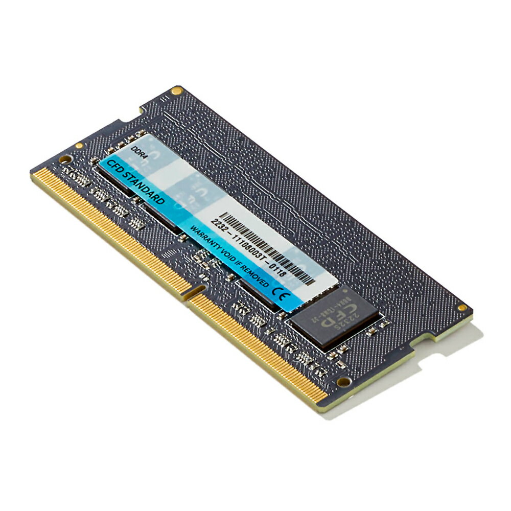 DDR4-2666 8GB ノート用メモリ CFD Standard PC4-21300 1.2V CL16-18-18-35 260pin SO-DIMM 1枚 D4N2666CS-8G ◆メ