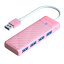 USB ϥ 4ݡ USB3.0 HUB ORICO ꥳ ®ž 5Gbps Хѥ USB-A 4 USB-A֥(15cm) ԥ ơ PAPW4A-U3-015-PK-EP 