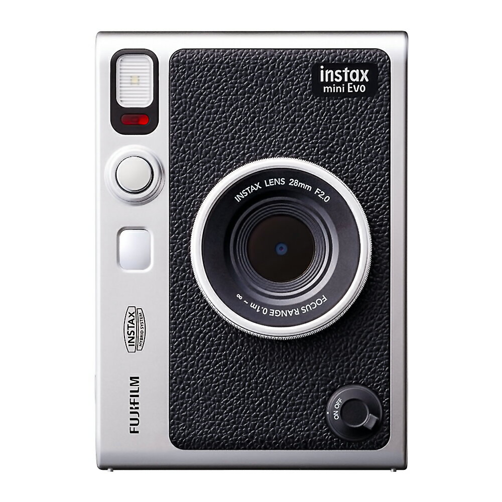 チェキ instax mini Evo Black ハイブリッドインスタントカメラ