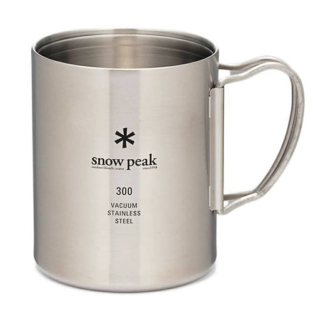 ステンレス真空マグ 300 マグカップ アウトドア SnowPeak スノーピーク 保温 保冷 容量300ml 超軽量110g ダブルウォール ステンレス製 MG-213 ◆宅