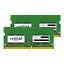 DDR4-2400 8GB 2 16GB Ρѥ CFD Selection Q꡼ Crucial by Micron PC4-19200 260pin CL17 SO-DIMM W4N2400CM-8GQ 