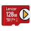 ޥSD microSDXC 128GB Lexar 쥭 PLAY꡼ Class10 UHS-1 U1 V10 A1 R:150MB/s ơ LMSPLAY128G-BNNNG 