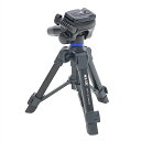 テーブル三脚 カメラ・スマホ兼用 GX-m compact SLIK スリック Kenko ケンコートキナー 全高455mm スマホホルダー レバーロック式 耐荷重1.5kg コンパクト ブラック GX-mcompact ◆宅 【楽天ロジ発送】