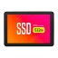SSD 512GB 2.5 SATA 6Gbps ¢ CFD MGAX꡼ 3D TLC R:530MB/s W:500MB/s MTBF200 280TBW 7mm CSSD-S6L512MGAX 