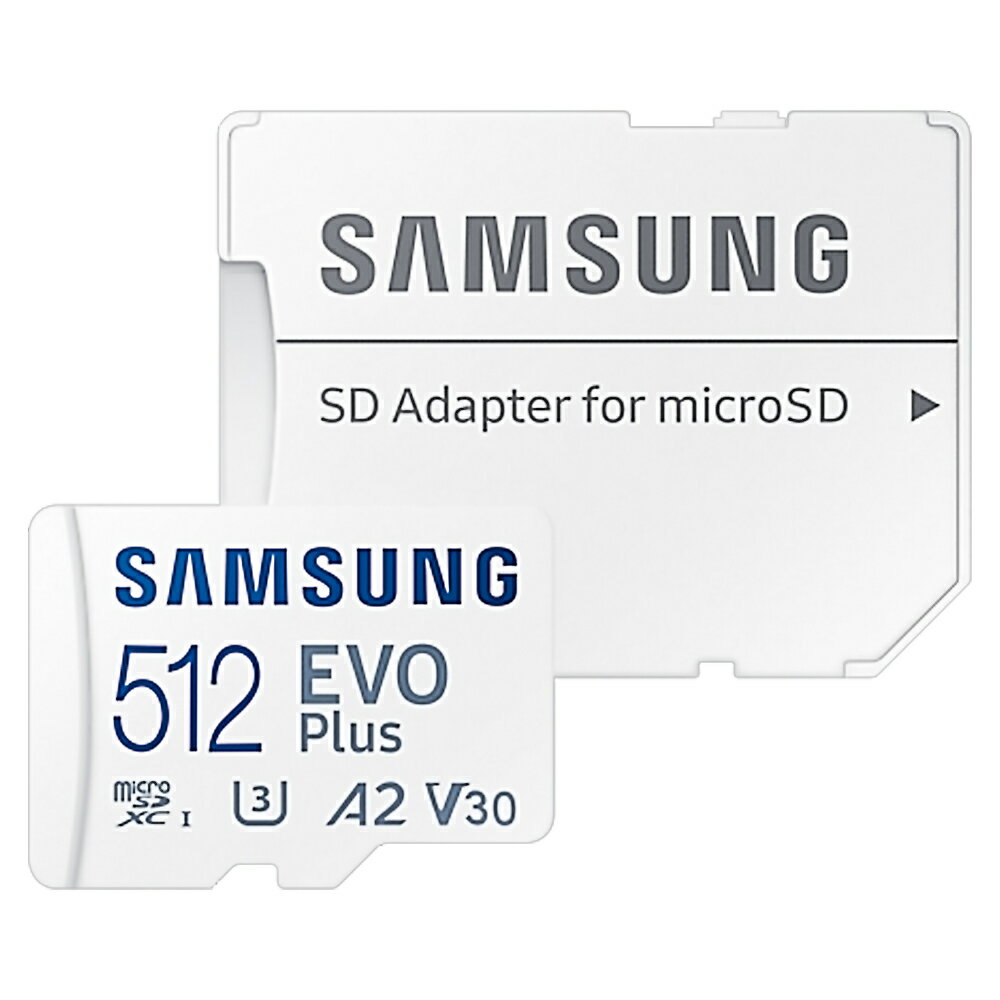 }CNSDJ[h 512GB microSDXC microSDJ[h Samsung TX EVO Plus Class10 UHS-I A2 R:130MB s SDA_v^t COe[ MB-MC512KA CN 