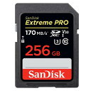 J/oNi(mF) SDJ[h SD 256GB SDXC SanDisk TfBXN Extreme Pro UHS-I U3 V30 4K R:170MB/s W:90MB/s COe[ SDSDXXY-256G-GN4IN 