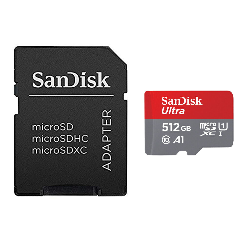 /Х륯(ưǧ)ò 512GB microSDXC ޥSD SanDisk ǥ Ultra Class10 UHS-I A1 R:100MB/s SDѴץ ơ SDSQUAR-512G-GN6MA 
