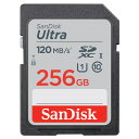 J/oNi(mF) 256GB SDXCJ[h SDJ[h SanDisk TfBXN Ultra UHS-I U1 R:120MB/s COe[ SDSDUN4-256G-GN6IN 