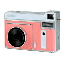 モノクロインスタントカメラ KC-TY01 Kenko ケンコートキナー 撮ったその場で感熱紙プリント 200dpi 32万画素 USB充電式 コーラルピンク ...