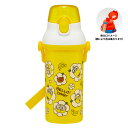 水筒 直飲みプラワンタッチボトル ミニオン minion 24 SKATER スケーター 子供 キッズ ワンプッシュ式 容量480ml 食洗機対応 抗菌 超軽量 665554-PSB5SANAG ◆宅