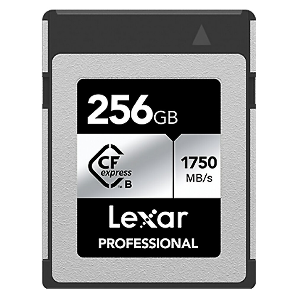 CFexpress 256GB Type-B CFエクスプレス Lexar レキサー Professional SILVER 4K R:1750MB/s W:1300MB/s 海外リテール LCXEXSL256G-RNENC ◆メ