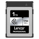 CFexpress 1TB Type-B CFGNXvX Lexar LT[ Professional SILVER 4K R:1750MB/s W:1300MB/s COe[ LCXEXSL001T-RNENG 