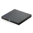 ポータブルDVDドライブ Logitec ロジテック ELECOM 超薄型 軽量 USB-A接続 書込 8X DVD 24X CD M-DISC対応 書込ソフト付 ブラック LDR-PWB8U2LBK E 宅