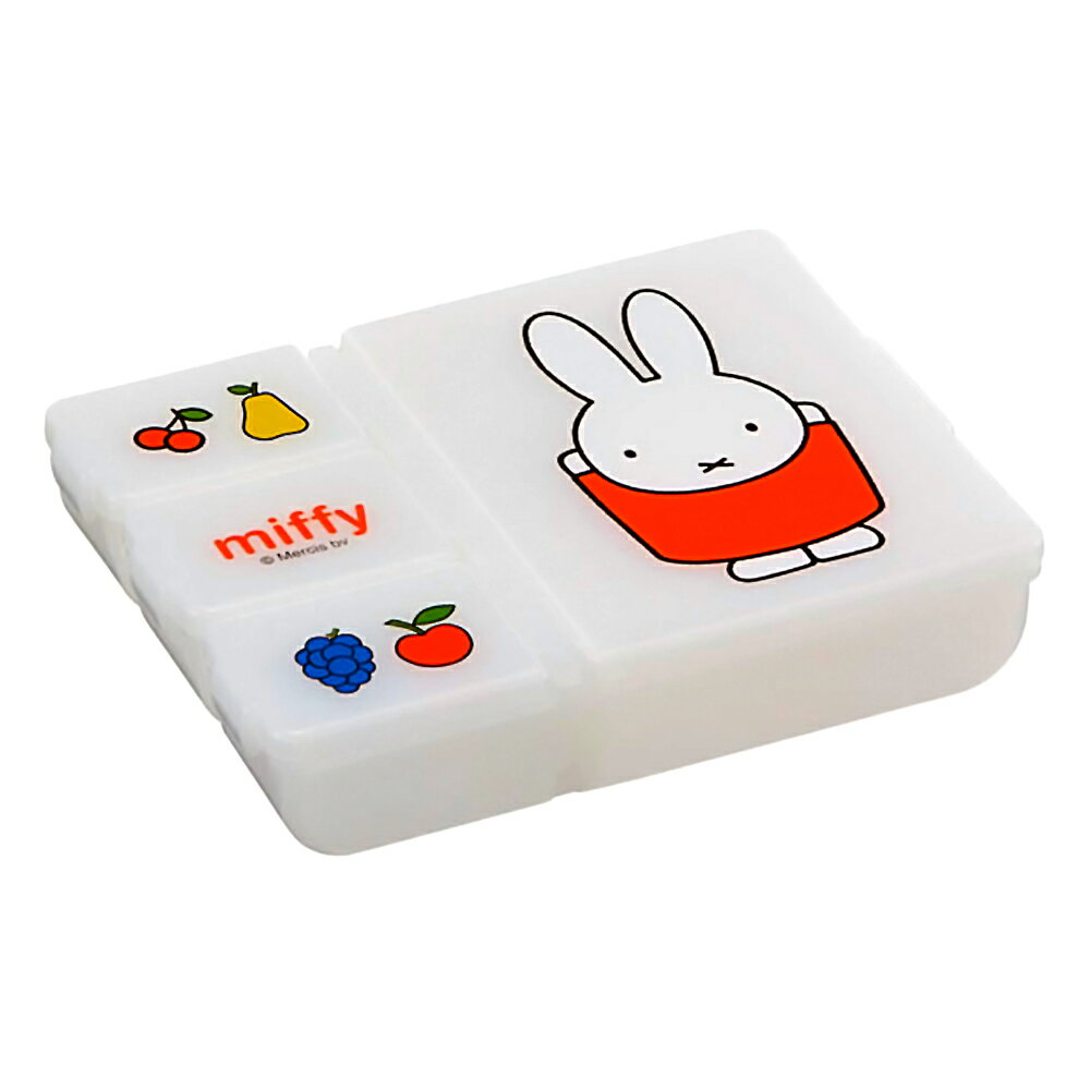 楽天風見鶏小物ケース miffy ミッフィー 21 ミニケース 小物入れ サプリメント 薬入れ SKATER スケーター 子供 キッズ こども かわいい 携帯用 サイズ93×70×20mm 54841-3-HPC1 ◆メ