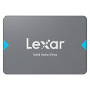 SSD 480GB 内蔵型 2.5インチ Lexar レキサー NQ100 2.5インチ 7mm厚 SATA3 6Gb/s R:550MB/s W:480MB/s 海外リテール LNQ100X480G-RNNNG ◆メ