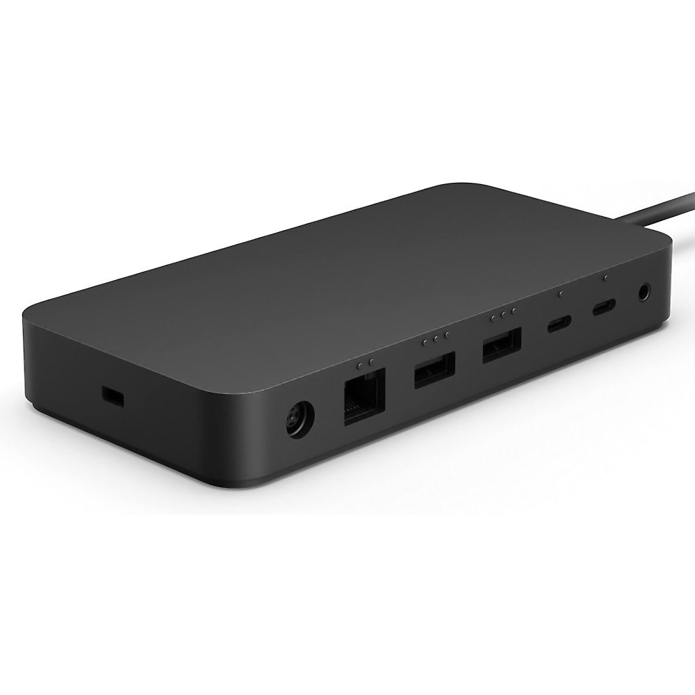 Surface Thunderbolt 4 ドック T8H-00013 Microsoft マイクロソフト サーフェス USBハブ USB4 Type-C / Type-A x3 / LAN / 3.5mmオーディオ ブラック T8H-00013 ◆宅 【楽天ロジ発送】