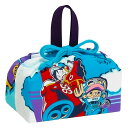 ランチ巾着 ワンピース 24 ONE PIECE お弁当巾着 お弁当袋 SKATER スケーター 子供 キッズ サイズ290×165×マチ120mm 67738...