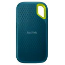 外付SSD ポータブルSSD 2TB SanDisk サンディスク Extreme R:1050MB/s W:1000MB/s USB3.2 Gen2 USB-...