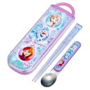 弁当用箸 アナと雪の女王 25 スライド式箸スプーンコンビセット SKATER スケーター 抗菌 子供 女の子 箸16.5cm/スプーン13cm 収納ケース付 ...