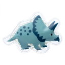 保冷剤 ビーズ保冷剤 DINOSAURS トリケラトプス SKATER スケーター 保冷 暑さ対策 かわいい キッズ 子供 ソフトタイプ サイズ14×8cm 588617-CLB1 ◆メ