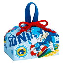 ランチ巾着 ソニック SONIC お弁当巾着 お弁当袋 SKATER スケーター 子供 サイズ290×165×マチ120mm 682940-KB7 ◆メ