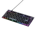 ゲーミングキーボード US配列 Vカスタム 有線 ELECOM エレコム V custom VK720A 75%サイズ ラピッドトリガー FPS TPS アナロ...