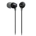 イヤホン カナル型 MDR-EX15AP SONY ソニー 有線 音漏れ低減 3.5mmミニプラグ ハンズフリー通話 リモコン マイク付 並行輸入品 ブラック MDR-EX15AP/BZE ◆メ