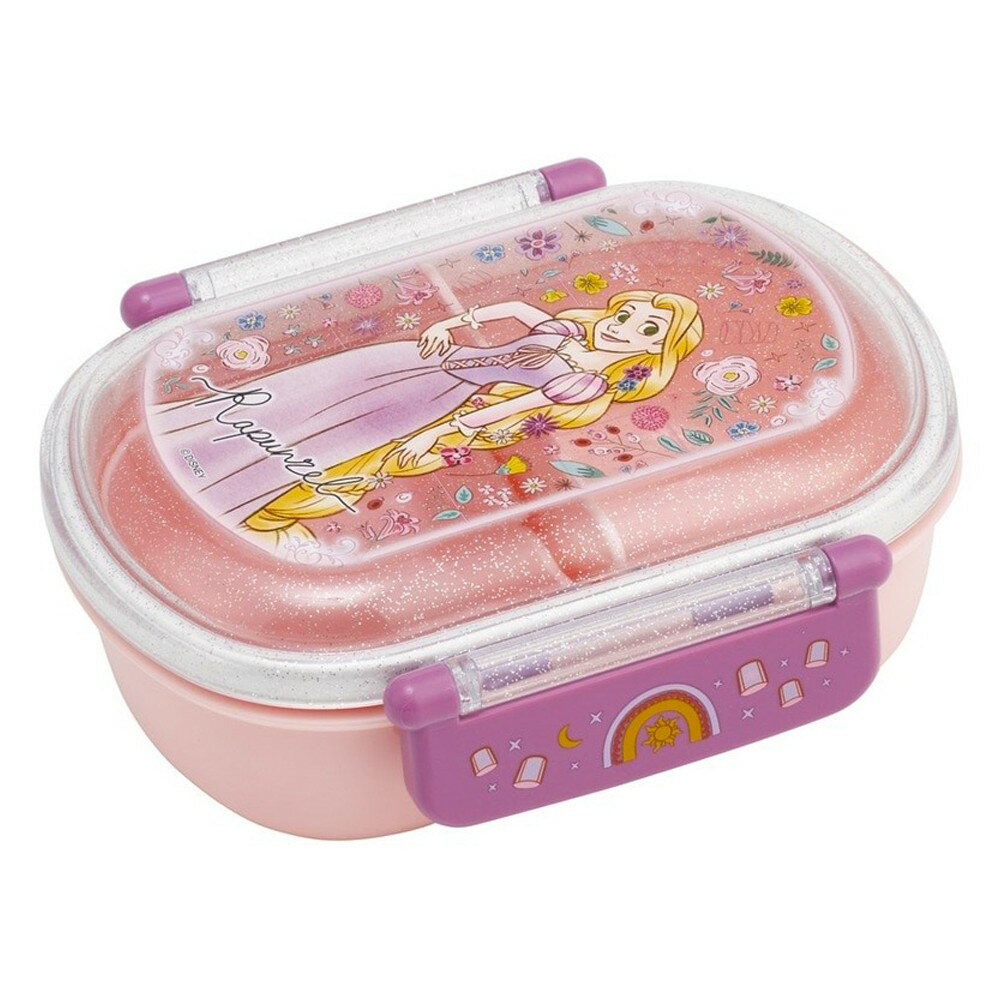 弁当箱 ラプンツェル 26 ディズニー ふわっとフタタイトランチボックス小判 SKATER スケーター 子供 抗菌 容量360ml 食洗機/レンジ対応 722035-QAF2BA ◆宅 【楽天ロジ発送】