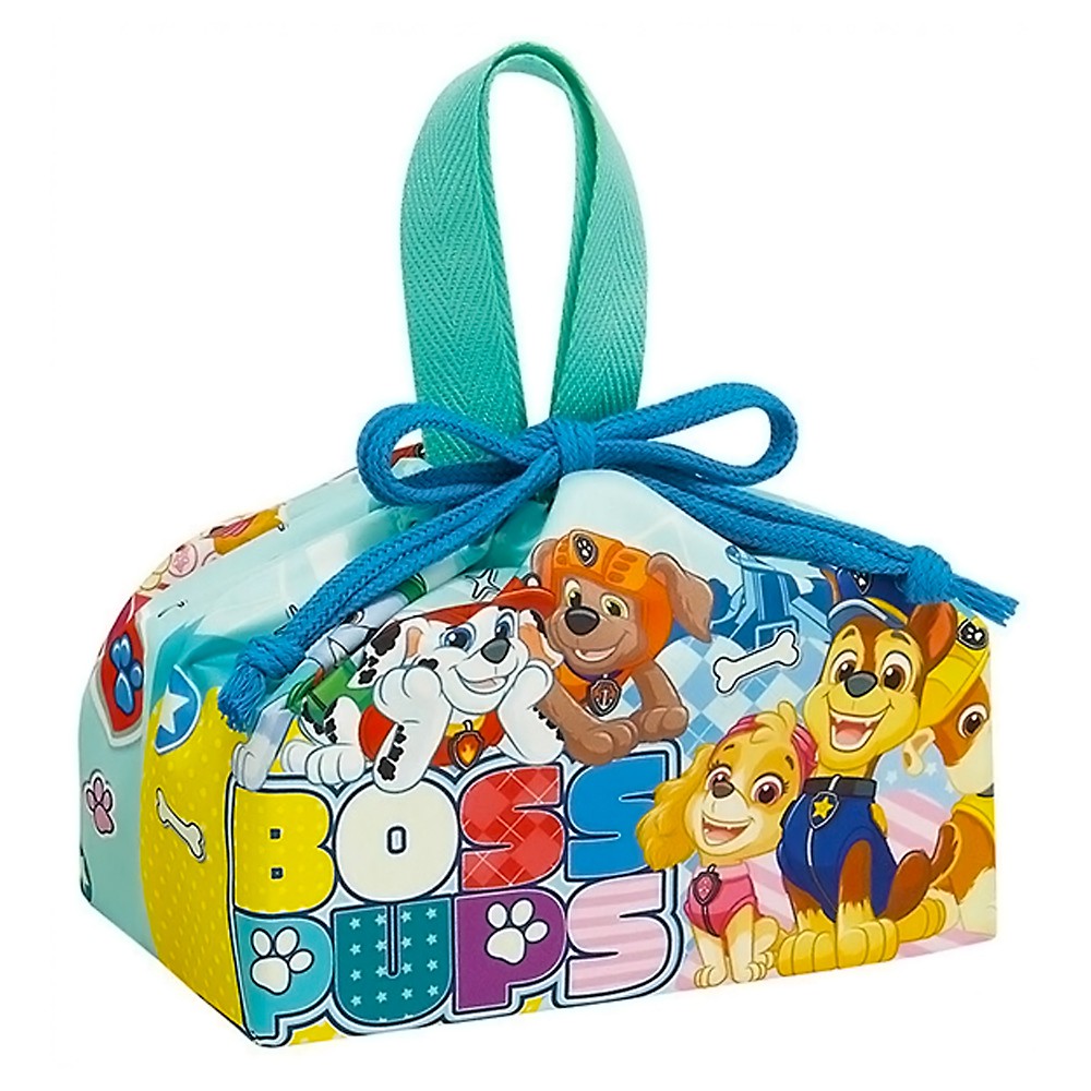 ランチ巾着 パウパトロール 26 巾着袋 お弁当巾着 お弁当袋 SKATER スケーター 子供 ポリエステル サイズ290×165×マチ120mm 723124-KB7SN ◆メ