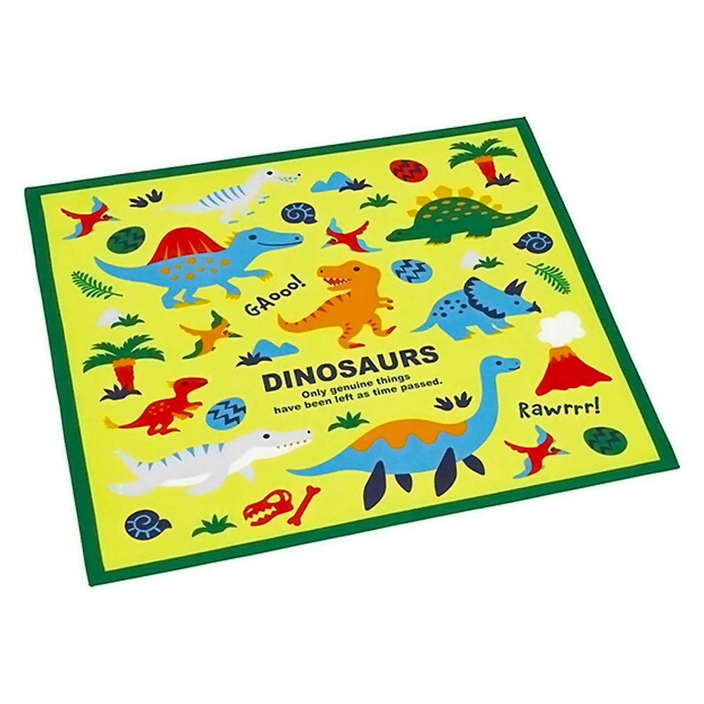 ランチクロス ディノサウルス DINOSAURS 2026 SKATER スケーター 子供 レディース 通学 通園 かわいい 綿100% サイズ430×430mm 724749-KB4 ◆メ
