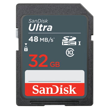 32GB SDHCカード SDカード Ultra UHS-I R:48MB/s 海外リテール SDSDUNB-032G-GN3IN ◆メ