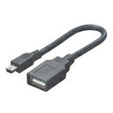 miniUSB HOSTケーブル TFTEC/変換名人 約20cm USB-M5H/CA20 ◆メ