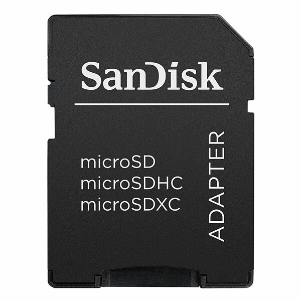 ϊA_v^[ SanDisk TfBXN microSDSDϊA_v^[ SDHCKi oN SDAD-SD-BLK 