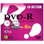 DVD-R データ用 RiTEK ライテック 4.7GB 8倍速 5mmスリムケース入り ホワイトワイドプリンタブル 5枚セット D-R8X5PWN ◆宅