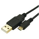 データ転送 充電ケーブル TFTEC 変換名人 USB(Aオス) -microB(オス) 極細タイプ 5m USB2A-MC/CA500 ◆メ