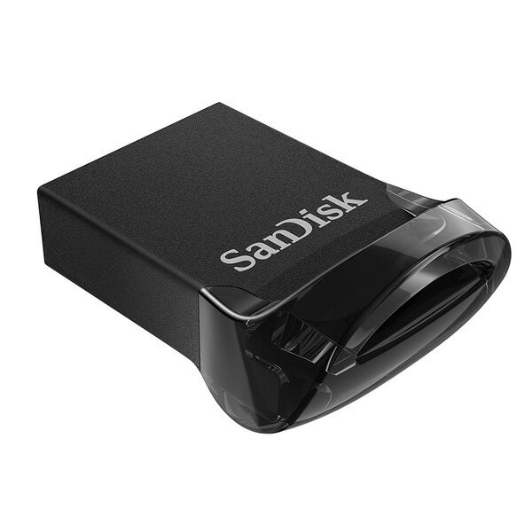256GB USBメモリー SanDisk サンディスク Ultra Fit USB 3.1 Gen1 R:130MB/s 超小型設計 ブラック 海外リテール SDCZ430-256G-G46 ◆メ