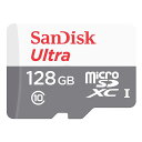 128GB microSDXCカード マイクロSD SanDisk サンディスク Ultra CLASS10 UHS-I R:80MB/s 海外リテール SDSQUNS-128G-GN6MN ◆メ