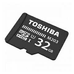 32GB microSDHCカード マイクロSD TOSHIBA 東芝 EXCERIA M203 CLASS10 UHS-I R:100MB/s 海外リテール THN-M203K0320C4 ◆メ