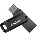 USBメモリ USB 256GB USB3.1 Gen1(USB3.0)-A/Type-C 両コネクタ搭載 SanDisk サンディスク Ultra Dual Drive Go R:400MB/s 回転式 海外リテール SDDDC3-256G-G46 ◆メ