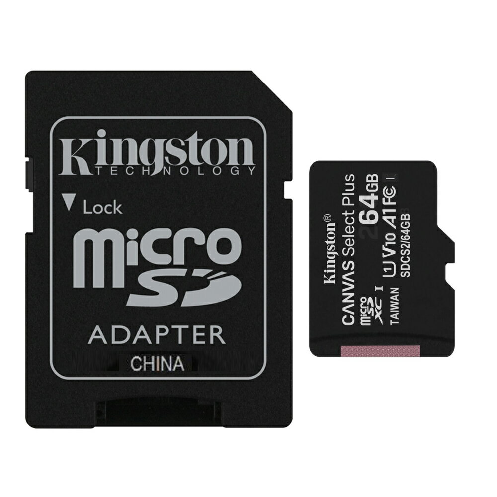 Kingston Technology（キングストンテクノロジー）『Canvas Select Plus microSDXC カード 64GB』