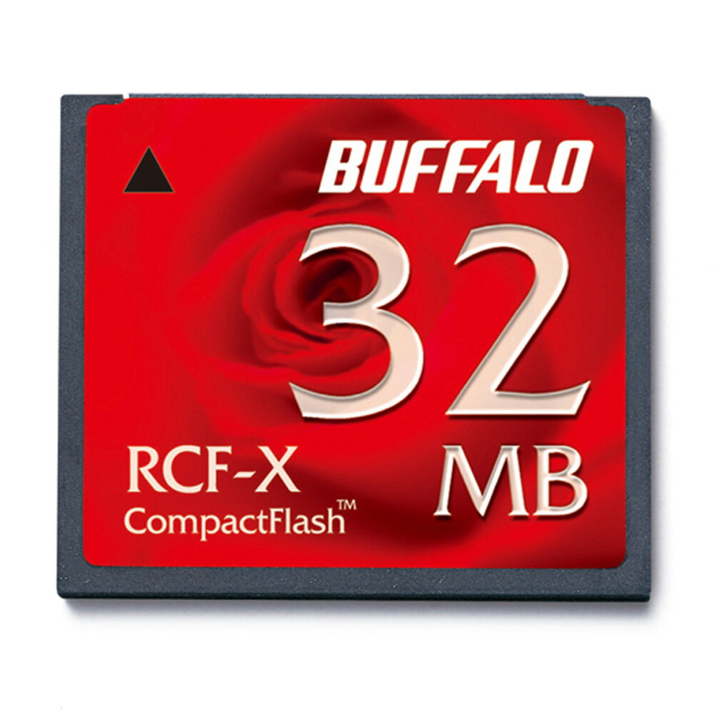 32MB 低容量CFカード コンパクトフラッシュ BUFFALO バッファロー RCF-Xシリーズ  ...